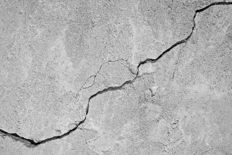 Repaired Foundation Cracks
